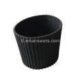 Heat Resisable Reusable Silicone Rubber Coffee Cup Holder